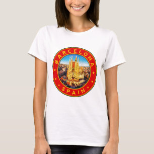 T-shirt Barcelone Espagne