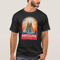 Barcelone Espagne La Sagrada Familia Travel Art