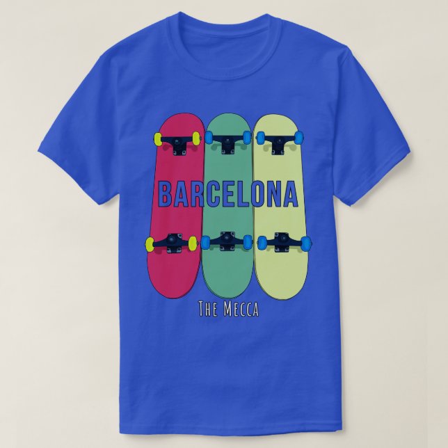 T-shirt Barcelone La Mecque (Design devant)