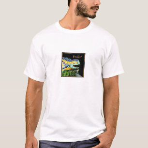 T-shirt Barcelone Lizard & Parc Guell, Catalogne / Gaudi 