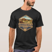 Bardenas Reales Espagne Travel Art Badge