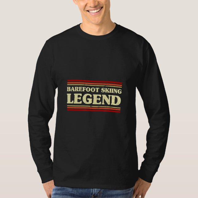 T-shirt Barefoot Ski Légende Barefooting Aventure Sport (Devant)