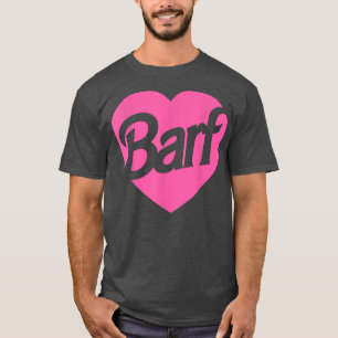 T-shirt Barf Coeur Drôle Filles Filles Femmes Sarcastique