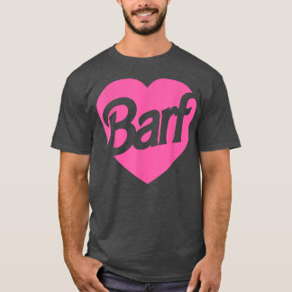 T-shirt Barf Coeur Drôle Filles Filles Femmes Sarcastique