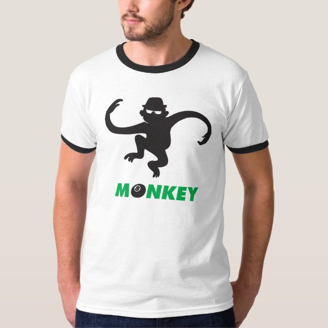 T-SHIRT BARIL DE SINGE (Devant)