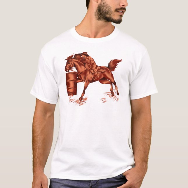 T-shirt Baril emballant la chemise (Devant)