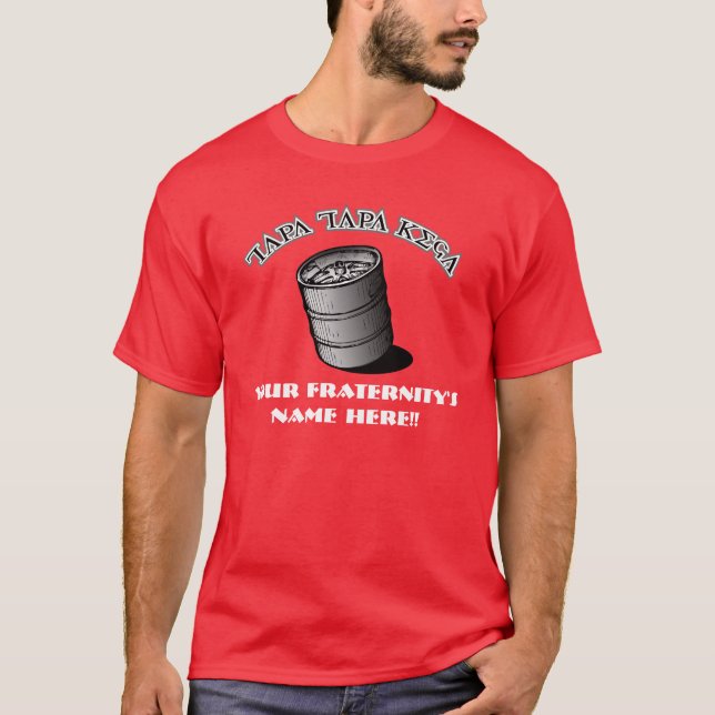 T-shirt Barillet de Kega de Tapa de Tapa (Devant)