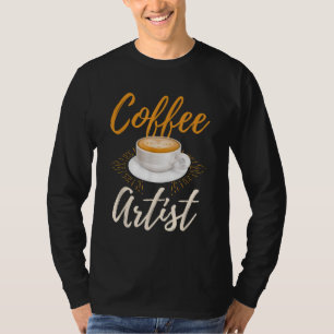 T-shirt Barista Coffee Artiste Meilleur Coffeemaker Funny