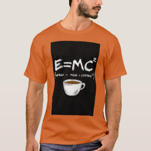 T-shirt Barista E MC2 Eneger Milk Café drôle