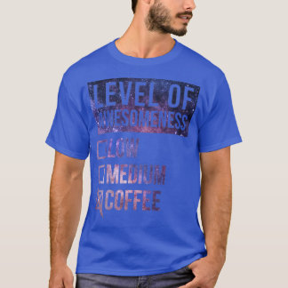 T-shirt Barista Funny Art Niveau De Café 3