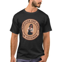 Baristas sont nés en Octobre design alternatif