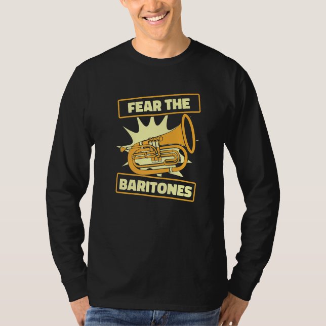T-shirt Baritone Bass Euphonium   (Devant)