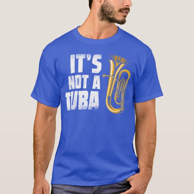 T-shirt Baritone Euphonium Its Not auba Marching Band gift (Devant)