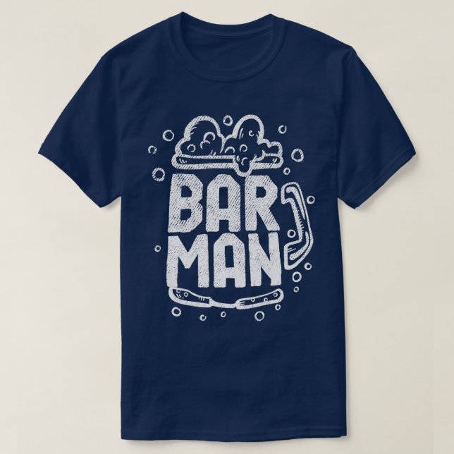 T-shirt Barman 6 (Design devant)