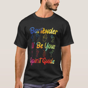 T-shirt Barman Mixologue Barman Je Serai Votre Esprit