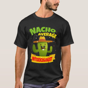 T-shirt Barman Mixologue Intoxicologue Pas Moyen Nacho