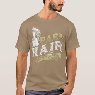 T-shirt Barn Cheveux Pas De Soins Cheval Équitation