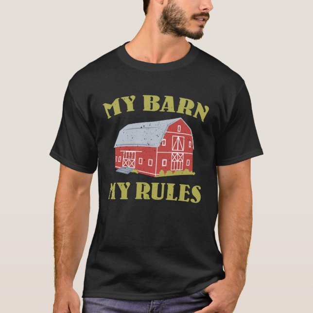 T-shirt Barn Owner Quote Ranch Farmer (Devant)