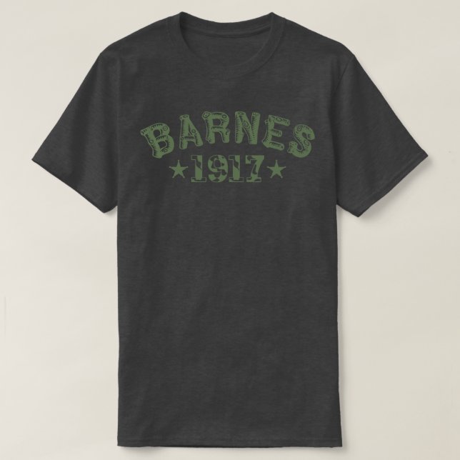 T-shirt barnes 1917 2 (Design devant)