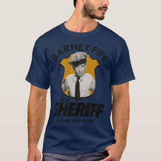 T-shirt Barney Fife Pour Sheriff