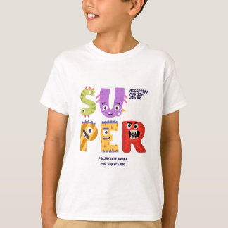 T-shirt Barntröja – "Försök inte ändra mig. Förstå mig."