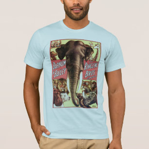 T-shirt Barnum et Bailey et Ringling Bros combiné - Eleph