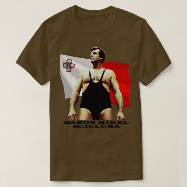 T-shirt Baron Mikel Scicluna (Design devant)