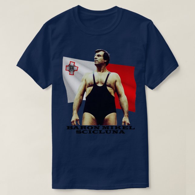 T-shirt Baron Mikel Scicluna (Design devant)