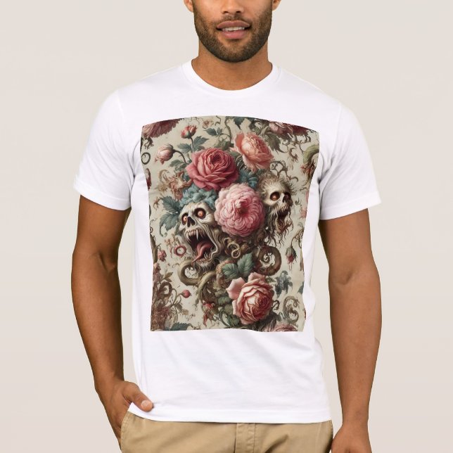 T-shirt Baroque Aberration – Gothic Wearable Art (Devant)
