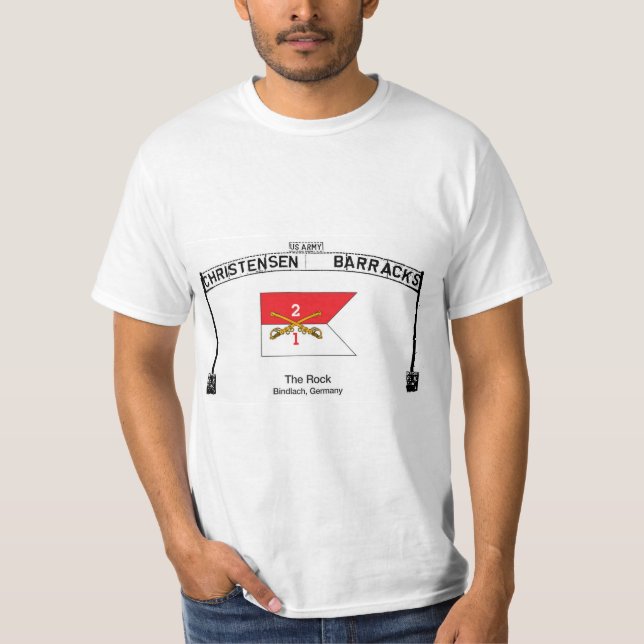 T-shirt Barracks Christensen, Bindlach, Allemagne, Le Roch (Devant)