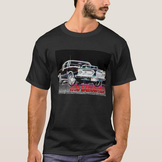 T-shirt barracuda 1968 de Plymouth (Devant)