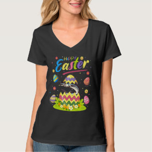 T-shirt Barracuda Poisson Oeuf de Pâques Barracuda Joyeux
