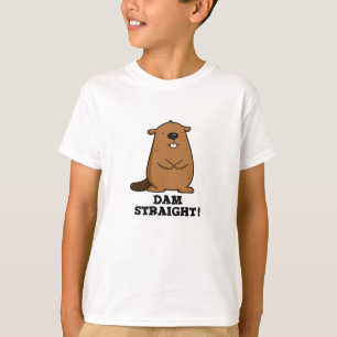 T-shirt Barrage droit Sassy Beaver Pun