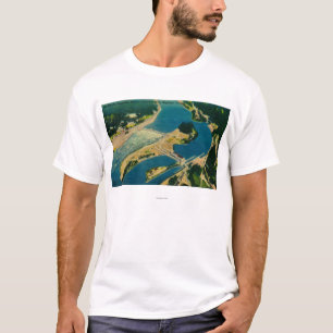 T-shirt Barrage et fleuve Columbia de Bonneville d'air