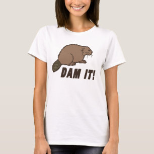 T-shirt Barrage It Beaver