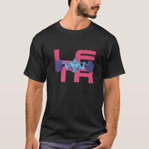 T-shirt Barre Chargée Lftr Deadlift Gym Motivational Poids