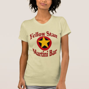 T-shirt Barre Martini étoile jaune