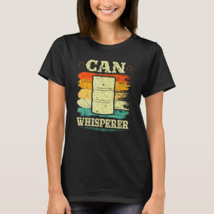 T-shirt Barrel Racing Can Whisperer Retro Rodeo Barrel Rac