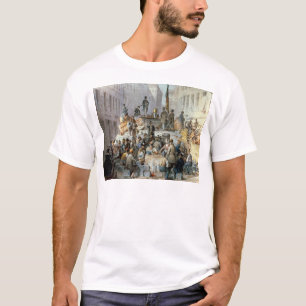 T-shirt Barricades dans Marzstrasse, Vienne, 1848