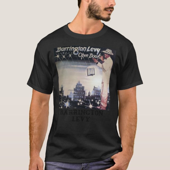 T-shirt Barrington Levy 1980S Au-Delà Du Reggae Dancehall  (Devant)