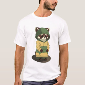 T-shirt Barron le Raccoon