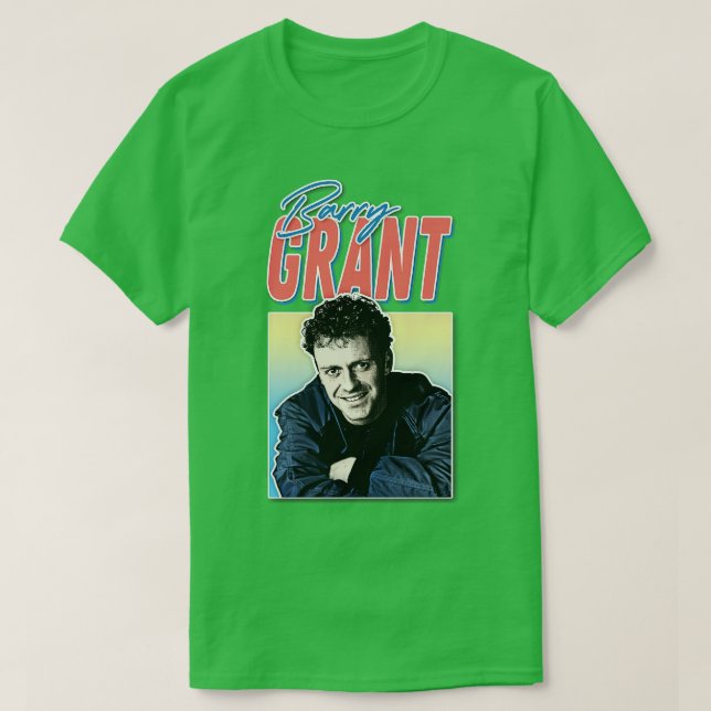 T-shirt Barry Grant Brookside 80s Design esthétique (Design devant)