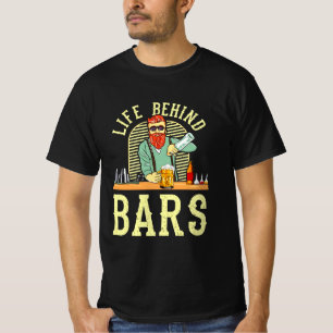 T-shirt Bars de barman amusants