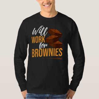 T-shirt Bars de recettes Brownie Cookie Mix Keto