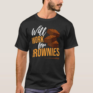 T-shirt Bars de recettes Brownie Cookie Mix Keto