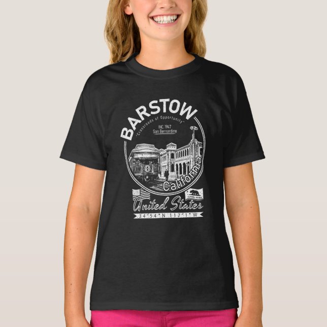 T-SHIRT BARSTOW CALIFORNIE - CASA DEL DESIERTO (Devant)
