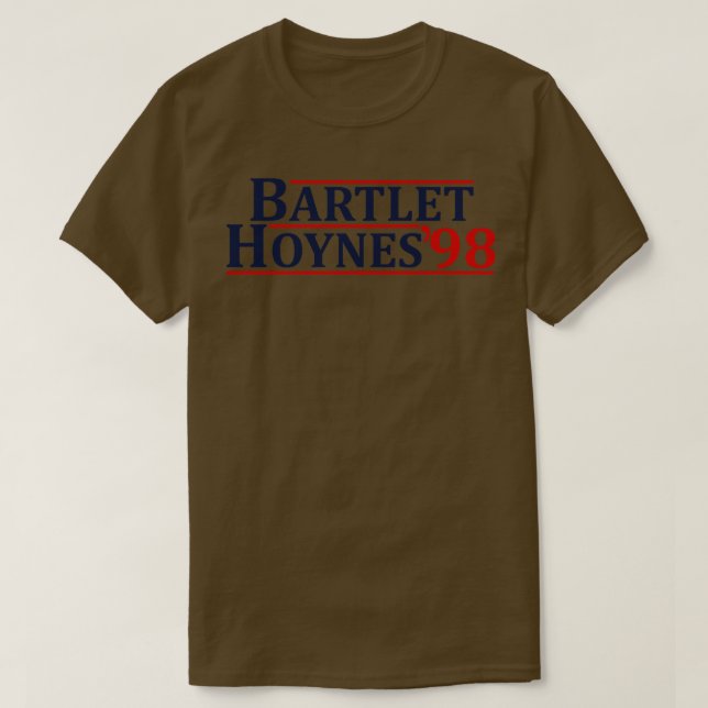 T-shirt Bartlet et Hoynes 1998 (Design devant)