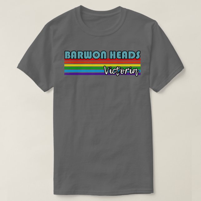 T-shirt Barwon Heads Victoria Pride Barwon Barwon Heads LG (Design devant)