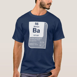T-shirt Baryum (Ba)