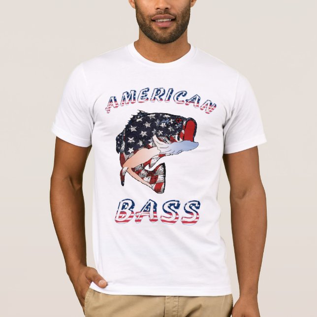 T-shirt bas américain (Devant)